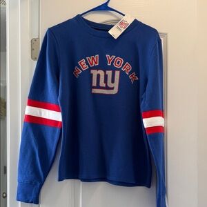 Blue NY Giants Women’s Crewneck Sweater